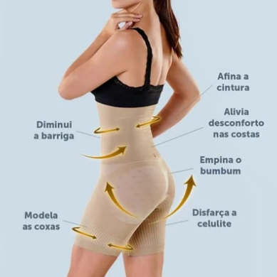 Cinta Modeladora Redutora de Medidas Slim Shaper®-Reduza até 3 Medidas em Segundos + Leve 2 por R$ 88,67